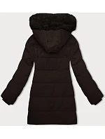 Dámska zimná bunda s kapucňou J Style chocolate (16M9099-158) Dámska zimná bunda s kapucňou J Style chocolate (16M9099-158)
