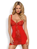 Erotická košilka model 18795404 chemise red - Obsessive