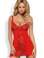 Erotická košilka model 18795404 chemise red - Obsessive