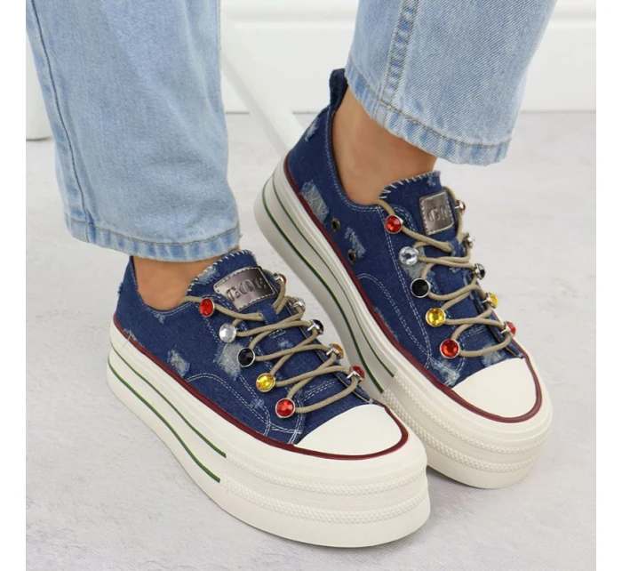 Džínsové tenisky Goe W RR2N4103 INT2100