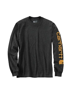 Tričko s dlouhým rukávem Carhartt Sleeve Logo TShirt L/S – barva  velikost: S model 22323674 - No name