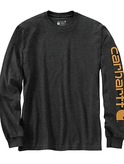 Tričko s dlouhým rukávem Carhartt Sleeve Logo TShirt L/S – barva velikost: S model 22323674 - No name