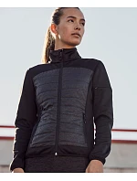 Clique Custer Jacket Women Dámska reflexná hybridná bunda 67.0934 čierna/reflexná Clique Custer Jacket Women Dámska reflexná hybridná bunda 67.0934 čierna/reflexná