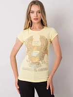 Tričko EM TS ES 21 533.16 svetlo žltá