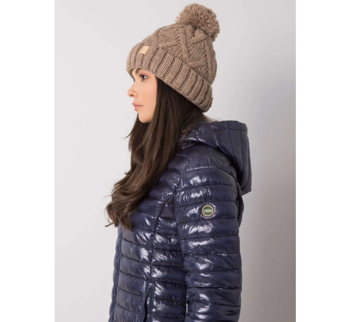 Dámska čiapka.18 tmavo lila