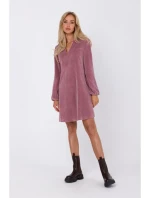 Šaty s výstřihem do V růžové model 18863690 - Moe Šaty s výstřihem do V růžové model 18863690 - Moe