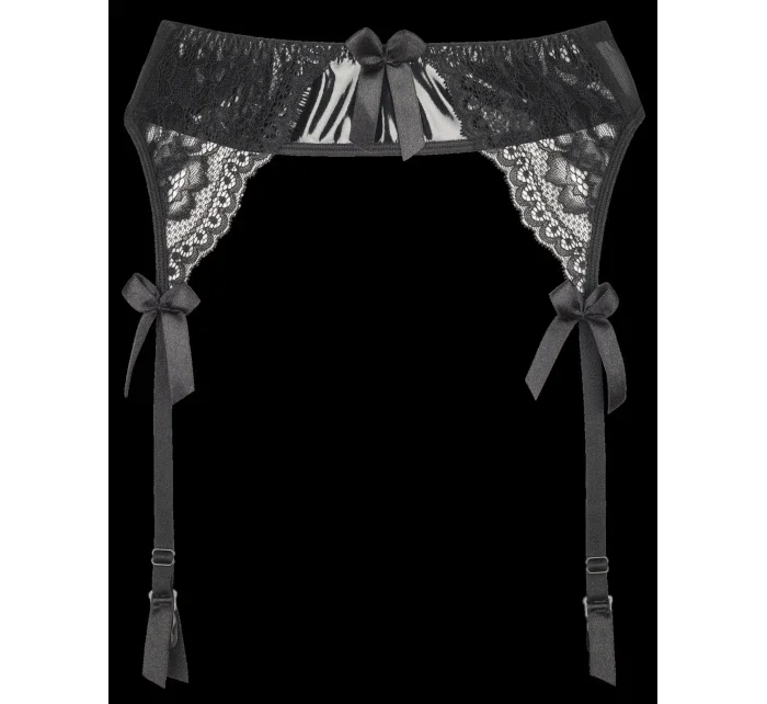 Podväzkový pás Plus Size V-8732 čierna - Axami Podväzkový pás Plus Size V-8732 čierna - Axami