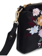 Dámska kabelka Vuch Coalie Flowers Black Dámska kabelka Vuch Coalie Flowers Black