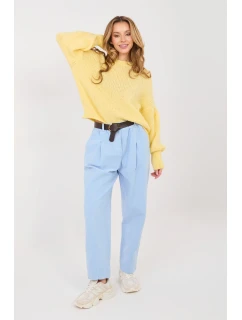 Šnúrové nohavice model 224381 Taliansko Moda