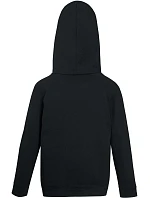 Fruit of the Loom Kids Lightweight Hooded Sweat Detská mikina s kapucňou 16.2009 čierna
