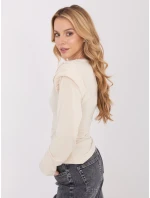 Bluzka IT BZ model 21782389 beżowy - FPrice Bluzka IT BZ model 21782389 beżowy - FPrice