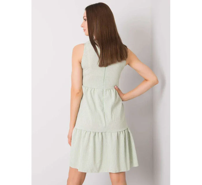 Sukienka WN SK pistacjowy model 18624410 - FPrice Sukienka WN SK pistacjowy model 18624410 - FPrice