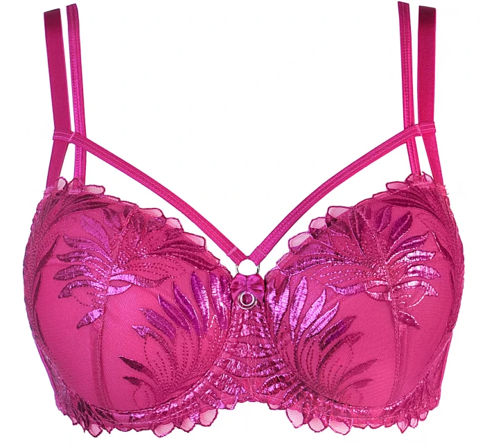 Dámská pushup podprsenka model 21137829 Fuchsie tmavě růžová - Axami