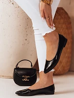ILLARI dámske baleríny s hrotmi čierne FashionStreet ZY0772
