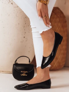 ILLARI dámske baleríny s hrotmi čierne FashionStreet ZY0772