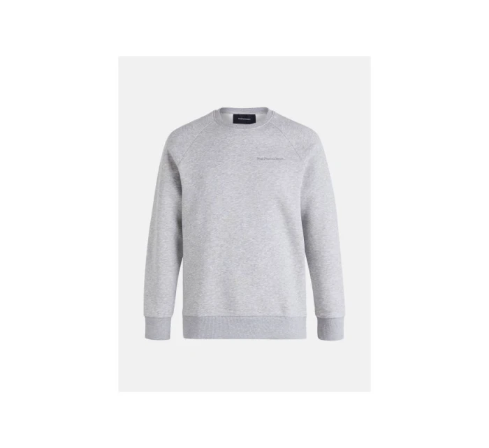 Peak Performance M Original Small Logo Crew mikina šedá