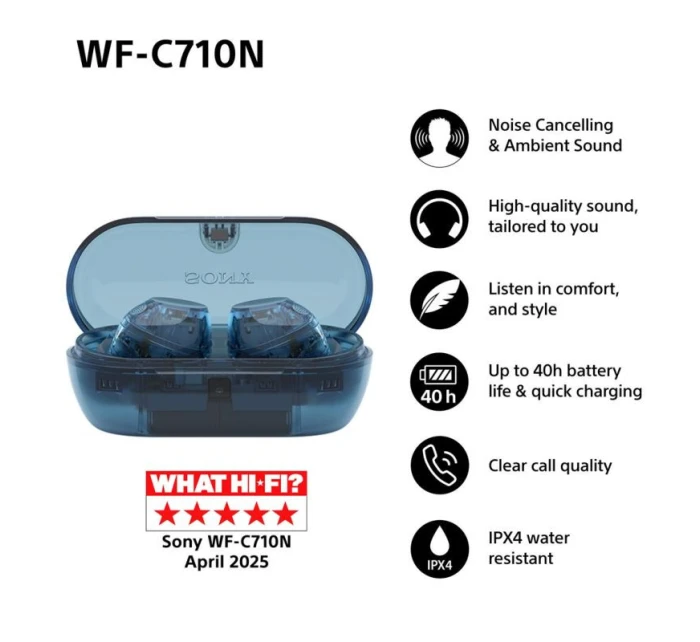 Slúchadlá WF-C710N Blue