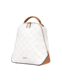 Puccini Monogram Collection dámska kabelka batoh White - BLXP0011P-0
