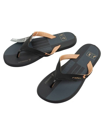 Sportovní obuv pánské model 22115546 Prime pohodlné žabky černé - Rider