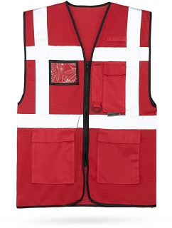 – Larisa Multifunkční síťovaná vesta red model 22451865 - Korntex