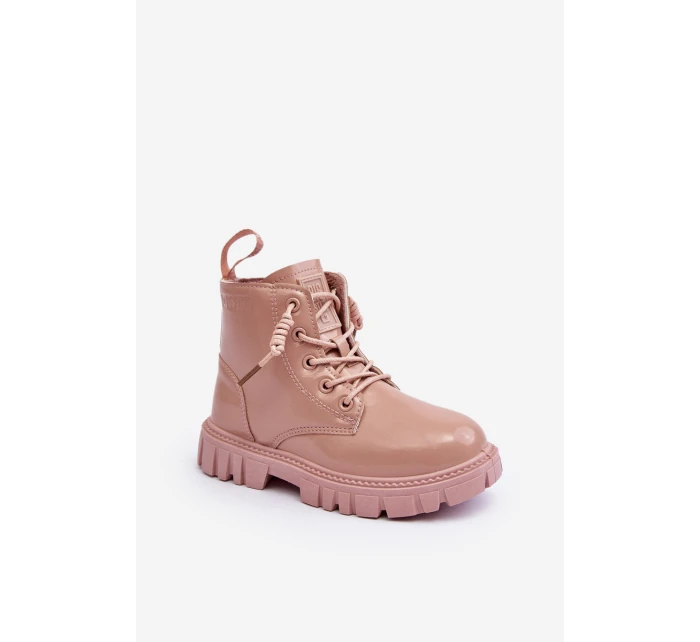 Dětské Botky Big Star Růžové model 21634299 - Big Star Shoes Dětské Botky Big Star Růžové model 21634299 - Big Star Shoes