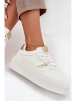 Dámské Sneakersy Na Platformě Big Star model 21706296 Bílé - Big Star Shoes