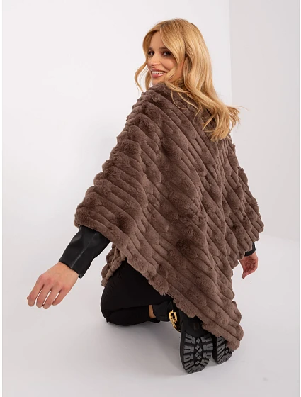 Poncho AT brązowy model 19367777 - FPrice Poncho AT brązowy model 19367777 - FPrice