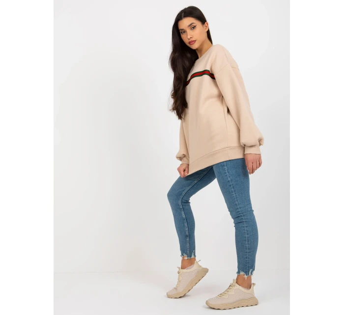 Dámska mikina EM BL 760.01 béžová - FPrice Dámska mikina EM BL 760.01 béžová - FPrice