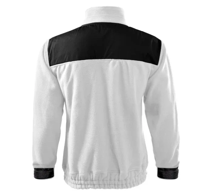 Bunda Hi-Q fleece unisex biela