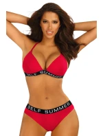 Dvojdielne plavky MIAMI 1 S555 Red - Self