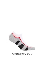 Pánske členkové ponožky Wola Sportive W91.1N3 Ag + vzor