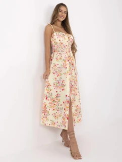 Šaty MI SK 23817 1.88 svetložltá