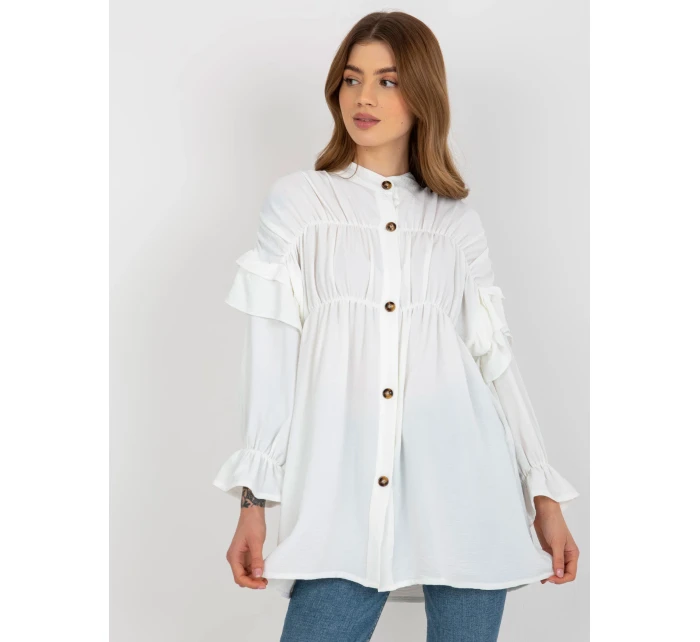 Dámská košile TW KS BI model 18048998 ecru - FPrice Dámská košile TW KS BI model 18048998 ecru - FPrice