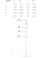S409 Priliehavé košeľové šaty - púdrové