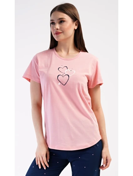 Dámské domácí šaty s tříčtvrtečním rukávem model 21059941 - Vienetta