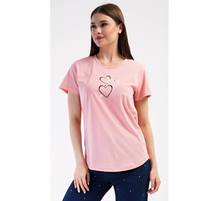 Dámské domácí šaty s tříčtvrtečním rukávem model 21059941 - Vienetta