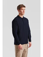 Premium Polo LSL Piqué polo s dlouhým rukávem model 22456839 deep navy - Fruit of the Loom