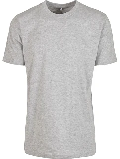 BY 004 Tričko z těžké bavlny model 22433606 heather grey - Build your Brand