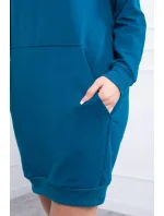 model 18748089 šaty s kapucí - K-Fashion