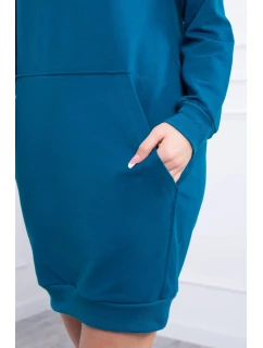 model 18748089 šaty s kapucí - K-Fashion