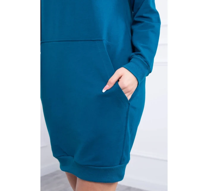 model 18748089 šaty s kapucí - K-Fashion