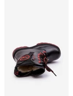 Dětské zateplené Botky černé model 21632811 - EVENTO Dětské zateplené Botky černé model 21632811 - EVENTO