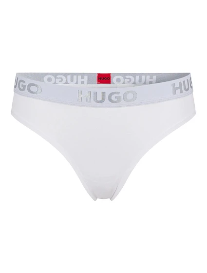 Dámske športové tangá s logom BOSS 50469651-100 - HUGO Dámske športové tangá s logom BOSS 50469651-100 - HUGO