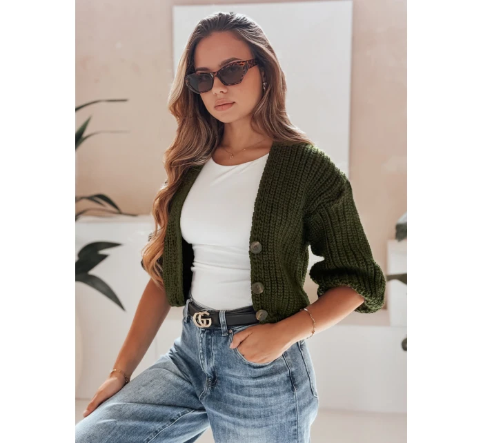Dámsky sveter NUTI green FashionStreet MY1672