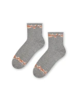 Vzorované netlačiace ponožky Steven art.099 35-40