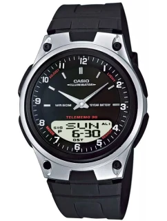 CASIO DUAL Pánske hodinky AW-80-1AVDF + BOX