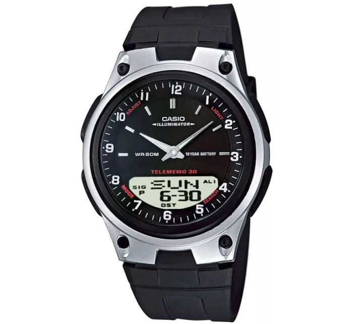 CASIO DUAL Pánske hodinky AW-80-1AVDF + BOX CASIO DUAL Pánske hodinky AW-80-1AVDF + BOX