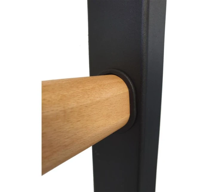 ROZKLADACIE DREVENÉ KOVOVÉ GYMNASTICKÉ REBRÍKY S KOVOVOU HRAZDOU V DUBOVEJ LAVICI 511 ROZKLADACIE DREVENÉ KOVOVÉ GYMNASTICKÉ REBRÍKY S KOVOVOU HRAZDOU V DUBOVEJ LAVICI 511