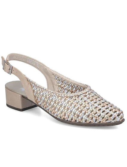 Dámské béžové sandály model 22122414 - Rieker