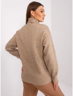 Jumper AT SW 23401.97P svetlohnedý